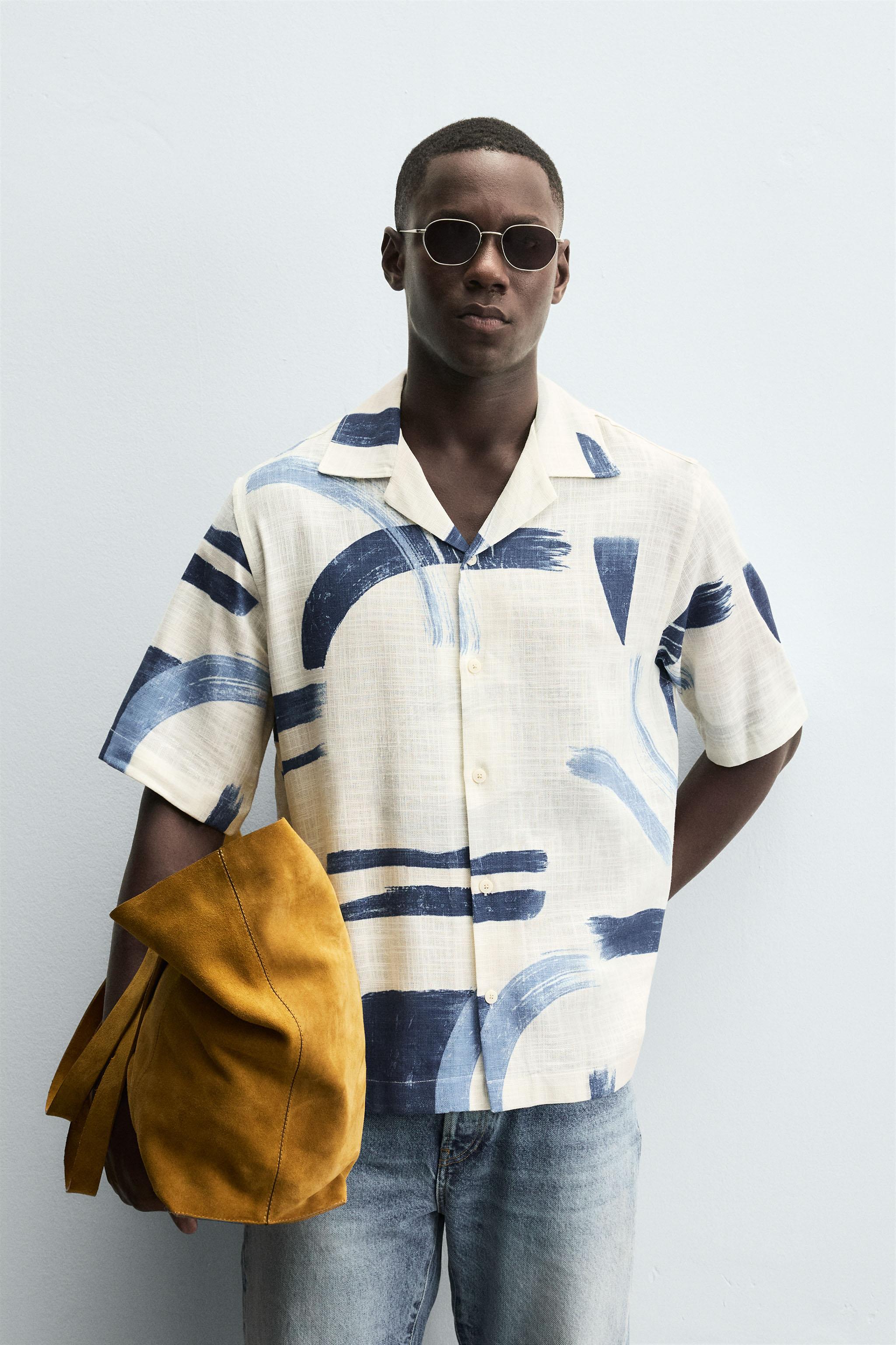 ABSTRACT PRINT SHIRT